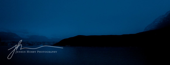 "Fjord at Night"
