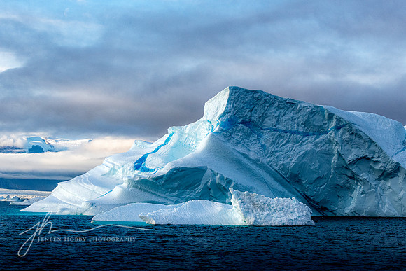 "Iceberg in Mauve Light"