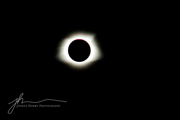 Great American Eclipse #1, August 21, 2017, Tennessee, classic view