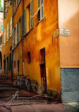 "Stationary"--Old City of Nice #2, France