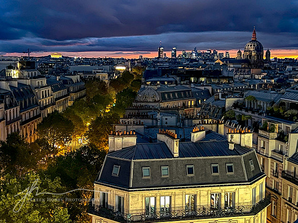 Paris, from Printemps terrace, #1, France