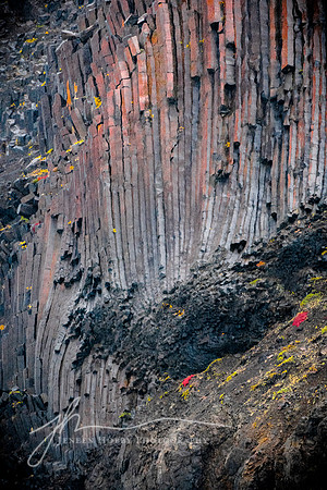 "Rock Strata in Fjord", Greenland