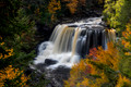 Blackwater Falls, West Virginia, close-up