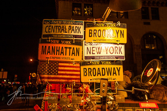 NYC license plates