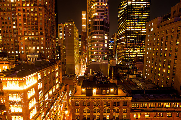 Midtown Manhattan, seen from 57th and Broadway