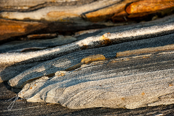 Granite at Pemaquid Point, Maine, #2