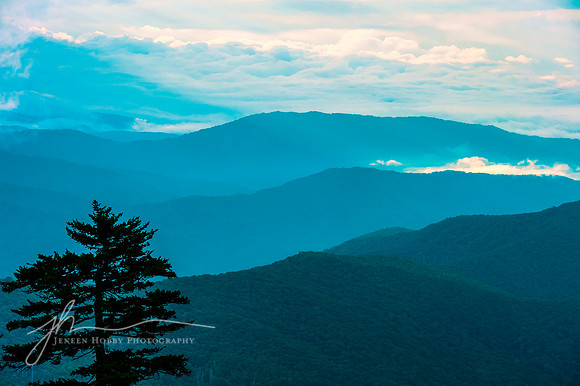 "Rolling Layers", Smoky Mountains, Tennessee