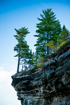 "Cliffhanger", Pictured Rocks #4, Upper Peninsula, Michigan