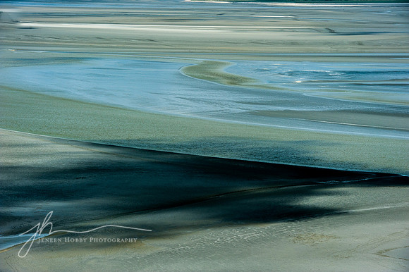 "Tide's Out", Mud Flats, Mont Saint Michel, Normandy, France #6