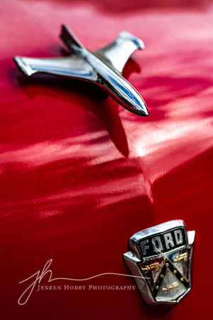 1953 Ford Customline, detail, Miami, Florida