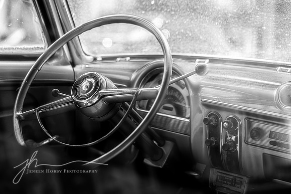 1953 Ford Customline, interior, Miami, Florida