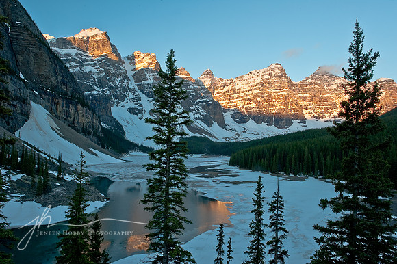 Moraine Lake #2, sunrise, Banff National Park